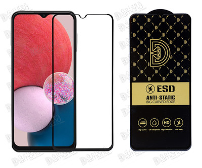 Golden Diamond Edge To Edge Tempered Glass for SAMSUNG GALAXY A04(Pack of 1)