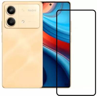 SMARTCASE Edge To Edge Tempered Glass for POCO X6 Neo 5G(Pack of 1)