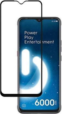 VISHRN CASES Edge To Edge Tempered Glass for Tecno Spark Power 4(Pack of 1)