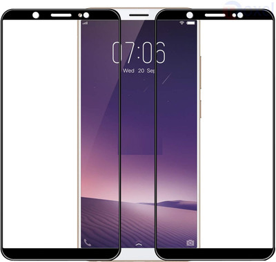 spaziogold Edge To Edge Tempered Glass for Vivo V7 Plus(11D Tempered Glass | Full Screen Coverage | Premium Protection | Ultra-Clarity | Responsive Touch Sensitivity | Scratch-Resistant | Anti-Glare Properties | Bubble-Free Application)(Pack of 2)