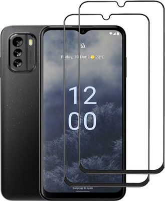 INFINITYWORLD Edge To Edge Tempered Glass for Nokia G60 5G(Pack of 2)