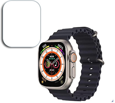 ARBAN Edge To Edge Tempered Glass for T900 Ultra Big Bluetooth Calling Series 8 2.09 inch SMARTWATCH SCREEN GUARD(Pack of 1)