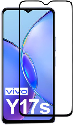 Bodoma Edge To Edge Tempered Glass for Vivo Y17s(Pack of 1)