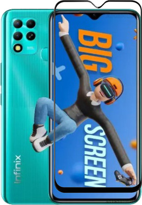 AKSHUD Edge To Edge Tempered Glass for Infinix Hot 12, INFINIX HOT 12, infinix hot 12(Pack of 1)