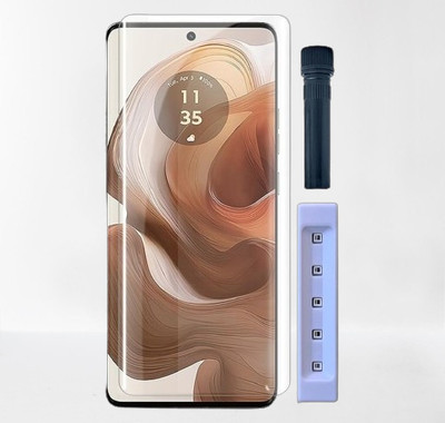 GORILLA FIVE FLEXII Edge To Edge Tempered Glass for Motorola Edge 50 Ultra 5G(Pack of 1)