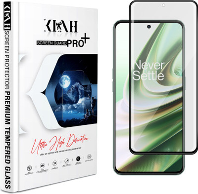 KLAH Edge To Edge Tempered Glass for OnePlus 10R 5G(Pack of 1)