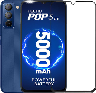 INFINITYWORLD Edge To Edge Tempered Glass for Tecno Pop 5 LTE(Pack of 1)
