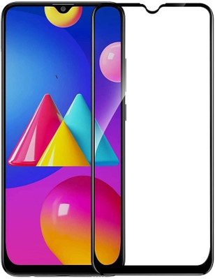 DMJHP Edge To Edge Tempered Glass for Samsung Galaxy M13(Pack of 1)