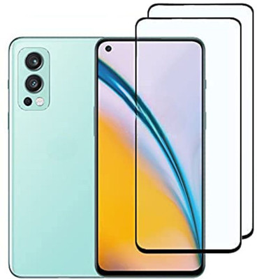 VIOK Edge To Edge Tempered Glass for OnePlus Nord, OnePlus Nord 2, OnePlus Nord CE, OnePlus Nord 2T(Pack of 2)