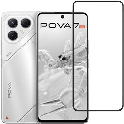 Flipkart SmartBuy Edge To Edge Tempered Glass for Tecno Pova 7 5G(Pack of 1)