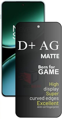 Jics Edge To Edge Tempered Glass for realme P3 5G(Pack of 1)