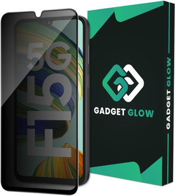 Gadget Glow Edge To Edge Tempered Glass for Samsung Galaxy F15 5G, Samsung M15, Samsung A15, Privacy Anti Spy Glass(Pack of 1)