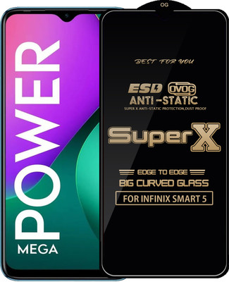 Qyist Edge To Edge Tempered Glass for INFINIX SMART 5(Pack of 1)