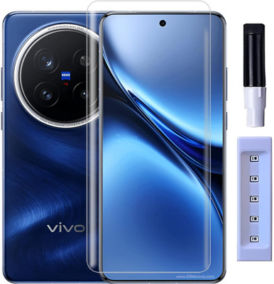 bmj Edge To Edge Tempered Glass for VIVO X200 5G(Pack of 1)