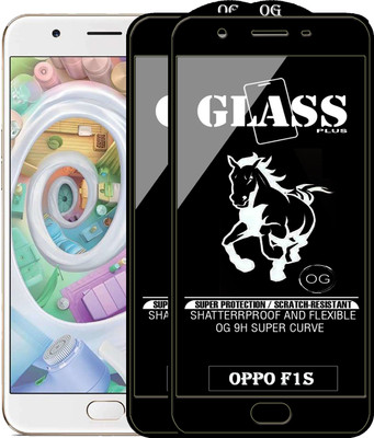 PFOAM Edge To Edge Tempered Glass for Oppo F1s(Pack of 2)