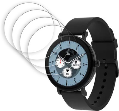 ARBAN Edge To Edge Tempered Glass for Maxima Max Pro Charm 1.32 inch SMARTWATCH SCREEN GUARD(Pack of 4)