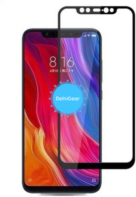 Resolute Edge To Edge Tempered Glass for Mi Redmi Note 6 Pro, 11D Glass(Pack of 1)