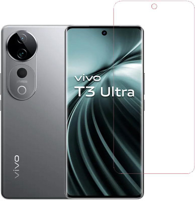 Bulkwala Edge To Edge Tempered Glass for Transparent Unbreakable Scratch Gaurd Hydrogel Membrane for Vivo T3 Ultra 5G(Pack of 1)