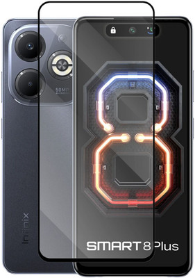 KWINE CASE Edge To Edge Tempered Glass for Infinix Smart 8 Plus(Pack of 1)