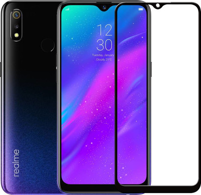 HQ Protection Edge To Edge Tempered Glass for Realme 3(Pack of 1)