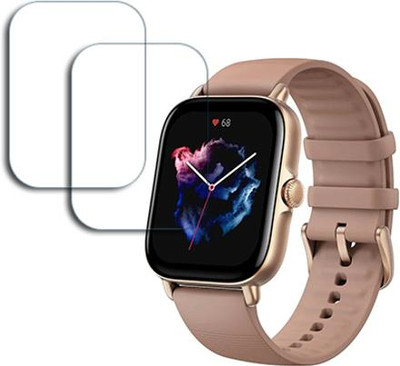 ARBAN Edge To Edge Tempered Glass for Amazfit GTS 3 SMARTWATCH SCREEN GUARD(Pack of 2)