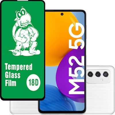 INT Edge To Edge Tempered Glass for Samsung Galaxy M52 5G(Pack of 1)