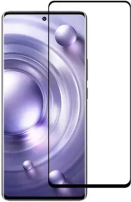 TrofT Edge To Edge Tempered Glass for Vivo X80 Pro(Pack of 2)