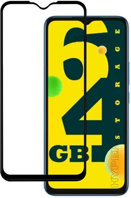 HIE POWER Edge To Edge Tempered Glass for Infinix Smart 6 (Premium_11D)(Pack of 1)
