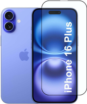 SSR Edge To Edge Tempered Glass for APPLE IPHONE 16 PLUS(Pack of 1)