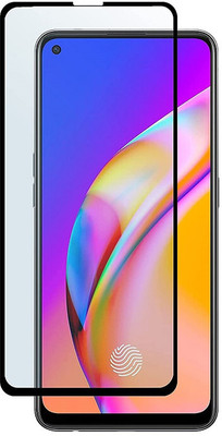 APTIVOS Edge To Edge Tempered Glass for Oppo F19 Pro Plus(Pack of 1)