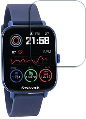 SOMTONE Edge To Edge Tempered Glass for FASTRACK REFLEX VOX 2.0 inch SMARTWATCH SCREEN GUARD(Pack of 1)