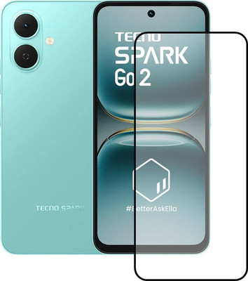 NEXZONE Edge To Edge Tempered Glass for Tecno Spark Go 2(Pack of 1)