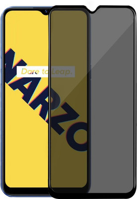 HUPSHY Edge To Edge Tempered Glass for realme Narzo 10(Pack of 1)