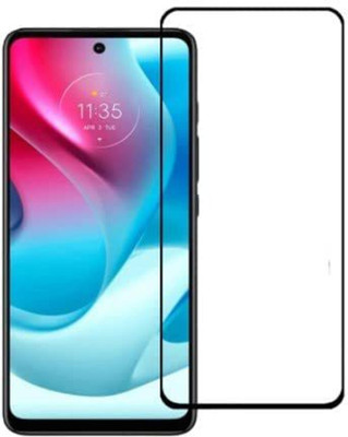 DMJHP Edge To Edge Tempered Glass for Moto G71(Pack of 1)