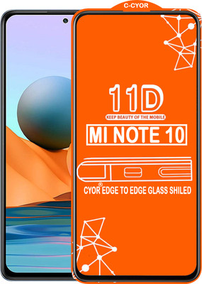 CYOR Edge To Edge Tempered Glass for REDMI NOTE 10(Pack of 1)