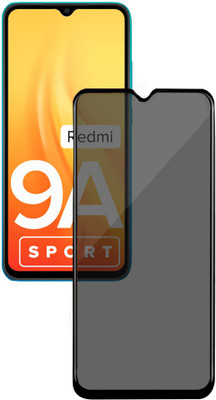 HUPSHY Edge To Edge Tempered Glass for Redmi 9A Sport(Pack of 1)