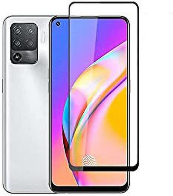 Viveks Edge To Edge Tempered Glass for Oppo Reno5 Lite / 5F / 5K / A94(Pack of 1)