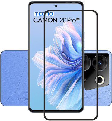 NSTAR Edge To Edge Tempered Glass for Tecno Camon 20 Pro 5G(Pack of 1)
