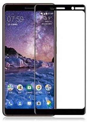 ChutPutMart Edge To Edge Tempered Glass for Nokia 7 Plus(Pack of 1)