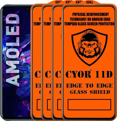 CYOR Edge To Edge Tempered Glass for INFINIX NOTE 11(Pack of 4)