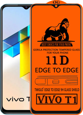 11D Edge To Edge Tempered Glass for VIVO T1(Pack of 1)