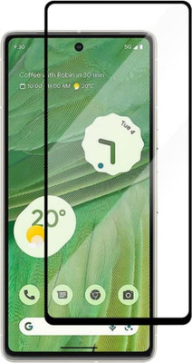 Heatmor Edge To Edge Tempered Glass for Google Pixel 7a, Pixel 7a(Pack of 1)