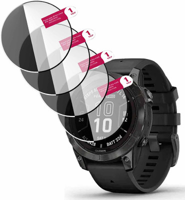 HIDEOUS Edge To Edge Tempered Glass for Garmin Fenix 7 Pro Solar(Pack of 4)