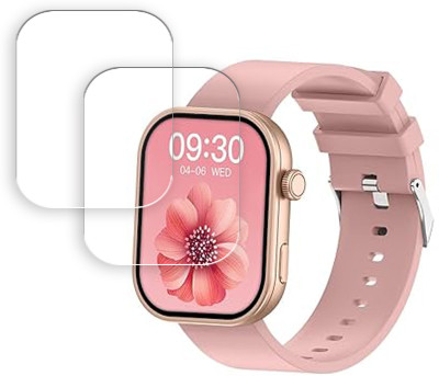 SOMTONE Edge To Edge Tempered Glass for TIMEX iConnect Gen+ 2.01 inch SMARTWATCH SCREEN GUARD(Pack of 2)