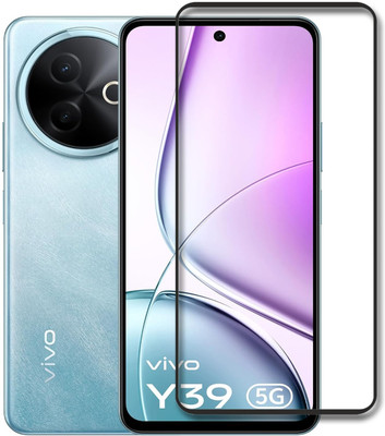 INFINITYWORLD Edge To Edge Tempered Glass for Vivo Y39 5G(Pack of 1)