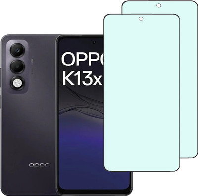 SPRITZEN Edge To Edge Tempered Glass for OPPO K13x 5G, Matte Tempered glass(Pack of 2)