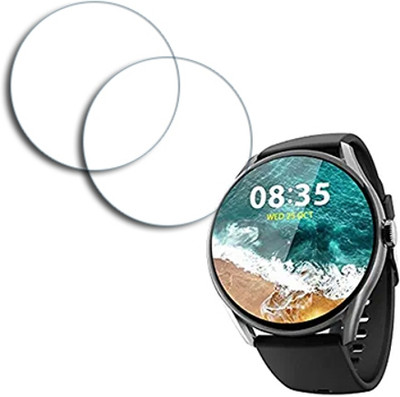 ARBAN Edge To Edge Tempered Glass for beatXP Vega 1.43 inch SMARTWATCH SCREEN GUARD(Pack of 2)