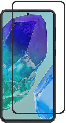 AKSHUD Edge To Edge Tempered Glass for Samsung Galaxy M55 5g(Pack of 1)