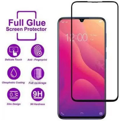 Vvr Edge To Edge Tempered Glass for Realme C15(Pack of 1)