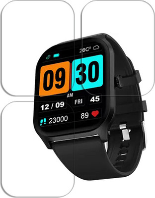 ARBAN Edge To Edge Tempered Glass for Fire-Boltt Hunter 2.01 inch SMARTWATCH SCREEN GUARD(Pack of 3)